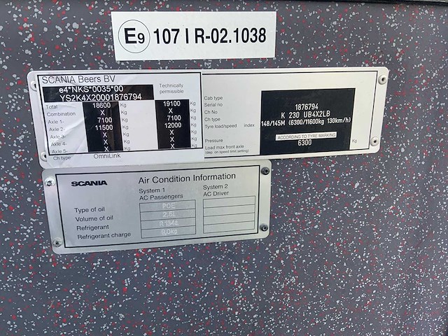 Scania - 2011 - dc09030x - omnilink - personenbus - afbeelding 4 van  28