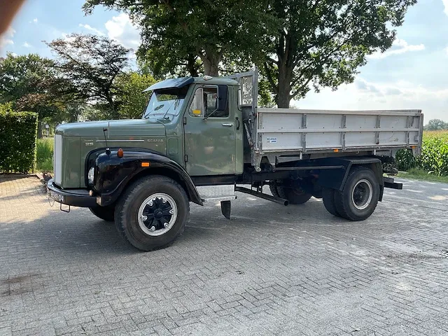 Scania - l85s42 - oldtimer vrachtwagen 6 cilinder - afbeelding 3 van  30