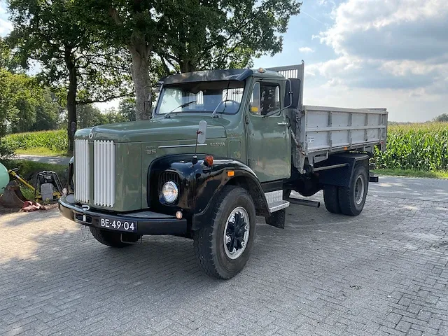Scania - l85s42 - oldtimer vrachtwagen 6 cilinder - afbeelding 12 van  30