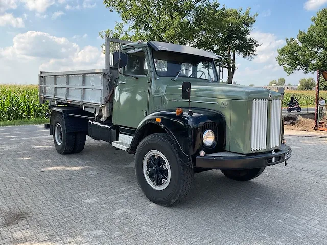 Scania - l85s42 - oldtimer vrachtwagen 6 cilinder - afbeelding 26 van  30