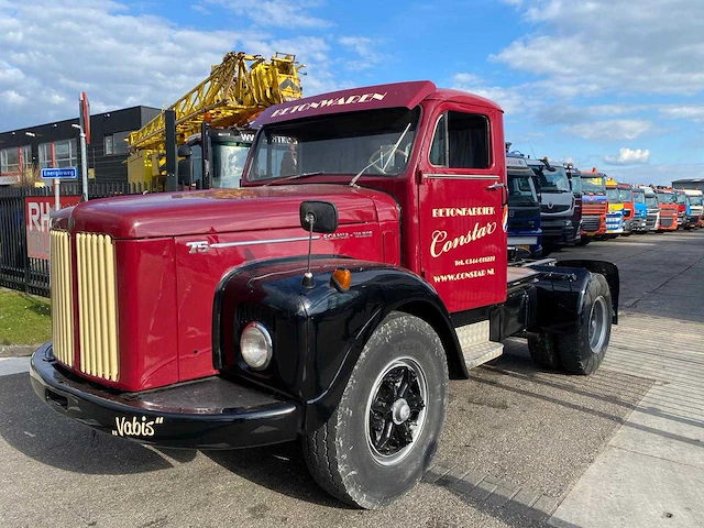 Scania - vabis l 75 - vrachtwagen - 1962 - afbeelding 1 van  23