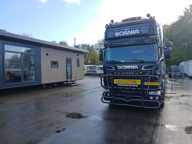Scania met oplegger show truck - vrachtwagen - afbeelding 5 van  16