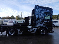 Scania met oplegger show truck - vrachtwagen - afbeelding 7 van  16
