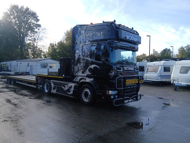 Scania met oplegger show truck - vrachtwagen - afbeelding 16 van  16