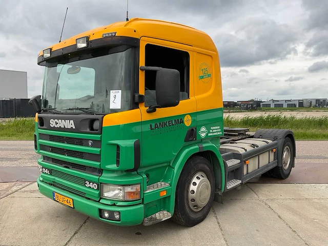 Scania p114 la4x2 na 340 vrachtwagen - afbeelding 1 van  19