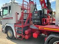 Scania p410 vuilnis opleggercombinatie vrachtwagen - afbeelding 2 van  35
