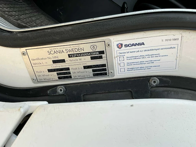 Scania p410 vuilnis opleggercombinatie vrachtwagen - afbeelding 10 van  35