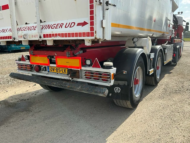 Scania p410 vuilnis opleggercombinatie vrachtwagen - afbeelding 15 van  35