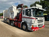 Scania p410 vuilnis opleggercombinatie vrachtwagen - afbeelding 23 van  35