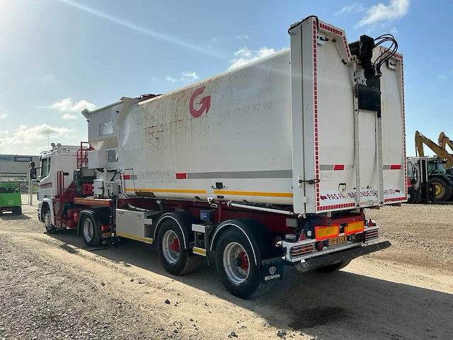 Scania p410 vuilnis opleggercombinatie vrachtwagen - afbeelding 33 van  35