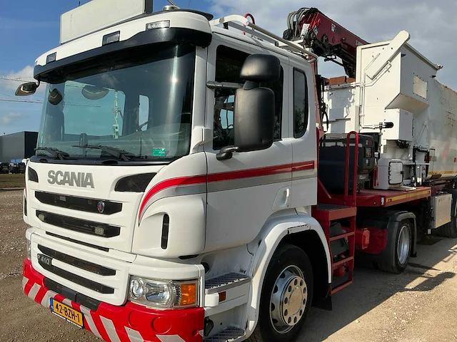 Scania p410 vuilnis opleggercombinatie vrachtwagen - afbeelding 35 van  35