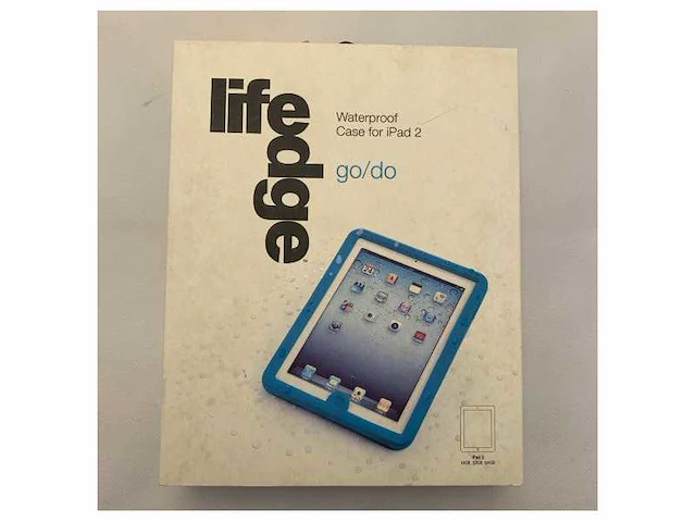 Scanstrut ipad 2 waterproof case blue-wp-ip2-bu/wt - afbeelding 2 van  4