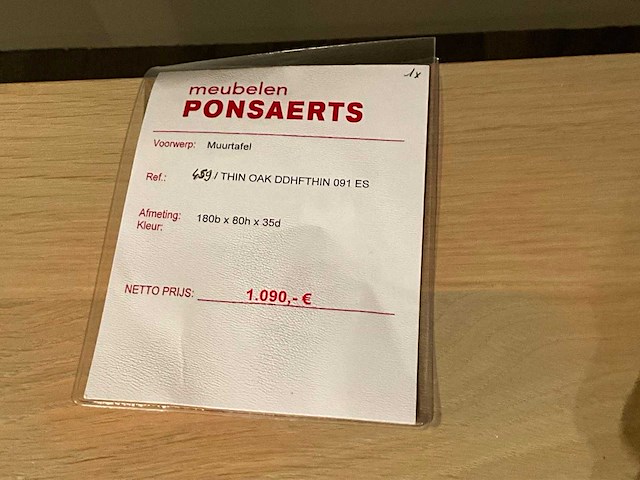 Scapa muurtafel - afbeelding 2 van  11