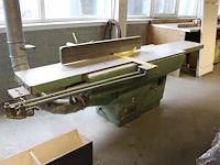 Schaafmachine maquinas pinheiro model g2-410 bouwjaar onbekend. totale lengte 295 cm - afbeelding 2 van  4