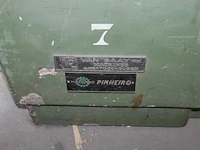 Schaafmachine maquinas pinheiro model g2-410 bouwjaar onbekend. totale lengte 295 cm - afbeelding 3 van  4