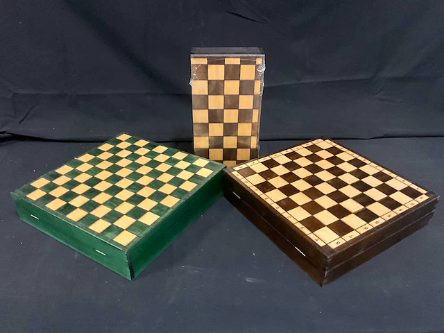 Schaak / damspel (12x) - afbeelding 2 van  4