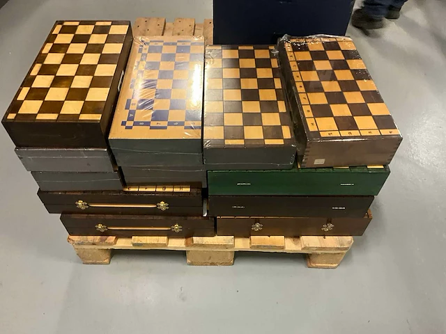Schaak / damspel (12x) - afbeelding 4 van  4