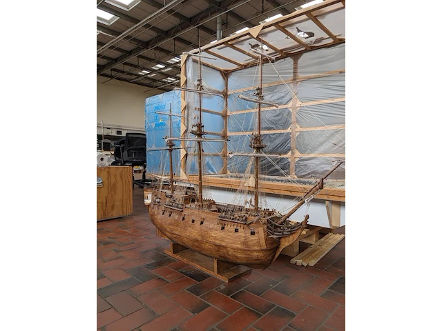 Schaalmodel driemaster - afbeelding 12 van  28