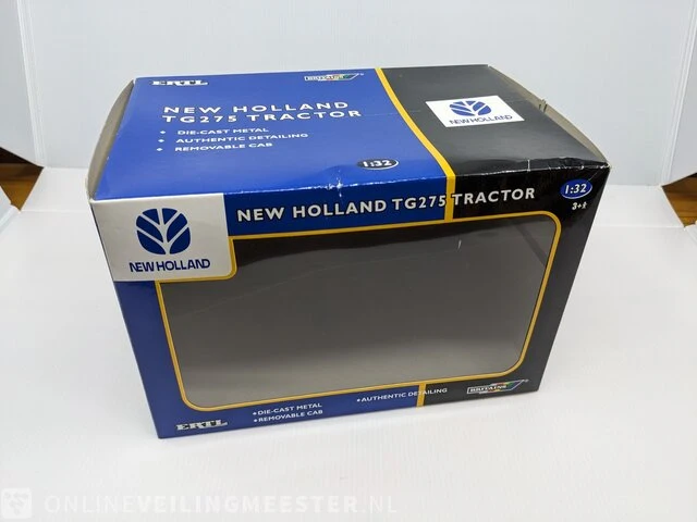 Schaalmodel ertl, new holland tg 275 / schaal 1:32, bouwjaar 2007 - afbeelding 6 van  7
