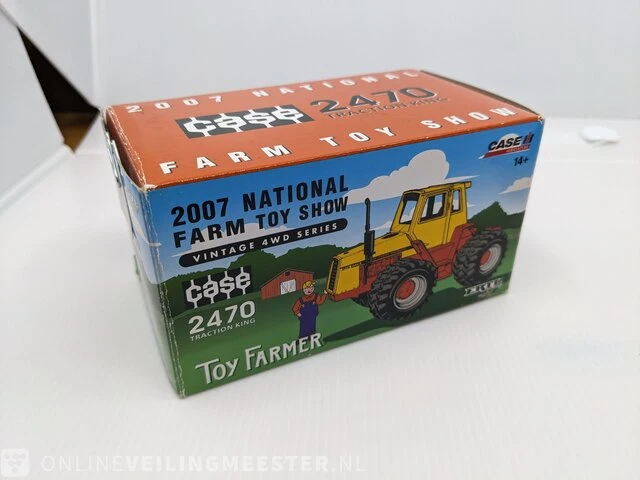 Schaalmodel ertl/britains, case 2470 4 wd series / schaal 1:64, bouwjaar 2007 - afbeelding 7 van  7