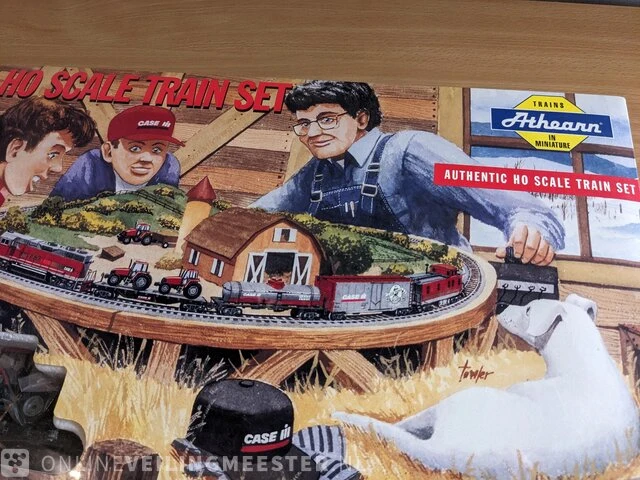 Schaalmodel ho scale, case ih authentic train set / schaal 1:87 - afbeelding 3 van  5