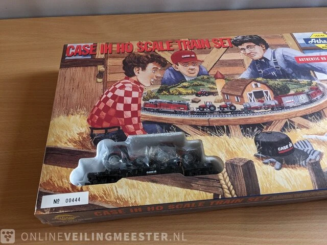 Schaalmodel ho scale, case ih authentic train set / schaal 1:87 - afbeelding 4 van  5