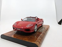 Schaalmodel op kunststof display ferrari, 360 modena cabrio, rood - afbeelding 6 van  10