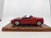 Schaalmodel op kunststof display ferrari, 360, rood