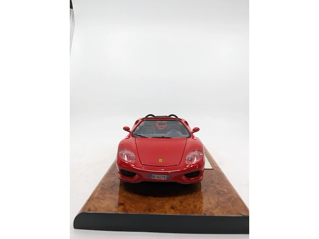Schaalmodel op kunststof display ferrari, 360, rood - afbeelding 4 van  9