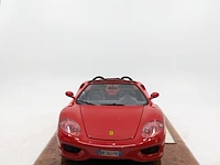 Schaalmodel op kunststof display ferrari, 360, rood - afbeelding 4 van  9