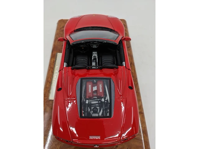 Schaalmodel op kunststof display ferrari, 360, rood - afbeelding 7 van  9