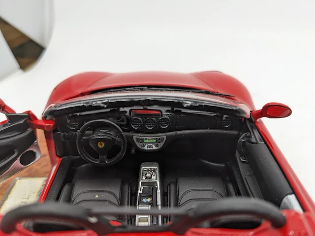 Schaalmodel op kunststof display ferrari, 360, rood - afbeelding 9 van  9