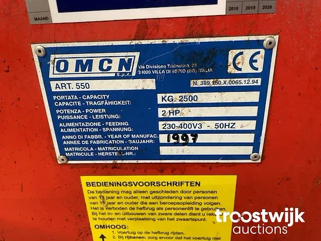 Schaar hefbrug - afbeelding 2 van  4