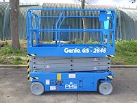 Schaarhoogwerker genie gs-2646 elektrisch 9.92m 2012 - afbeelding 1 van  1