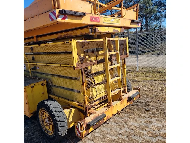 Schaarhoogwerker holland lift, 151ev, bouwjaar 1996 - afbeelding 5 van  16
