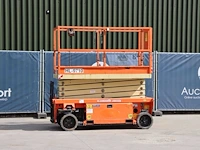 Schaarhoogwerker holland lift ecostar hl-9716 elektrisch 11.7m 2013 - afbeelding 1 van  1