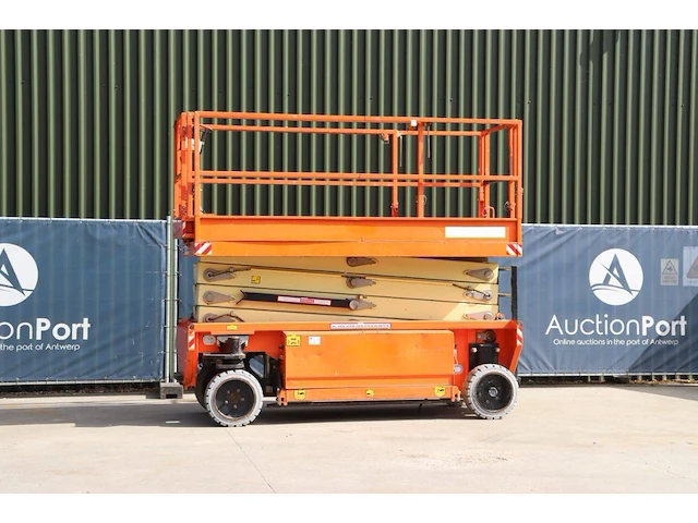 Schaarhoogwerker holland lift monostar x-105el12 elektrisch 12.8m 2014 - afbeelding 1 van  1