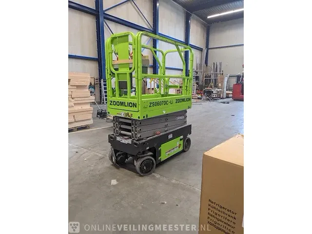 Schaarhoogwerker zoomlion, zs0607dc-li, bouwjaar 2021 - afbeelding 9 van  15