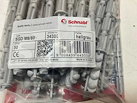 Schable sgd m8/80 zak met speciale pluggen (750x) - afbeelding 3 van  4