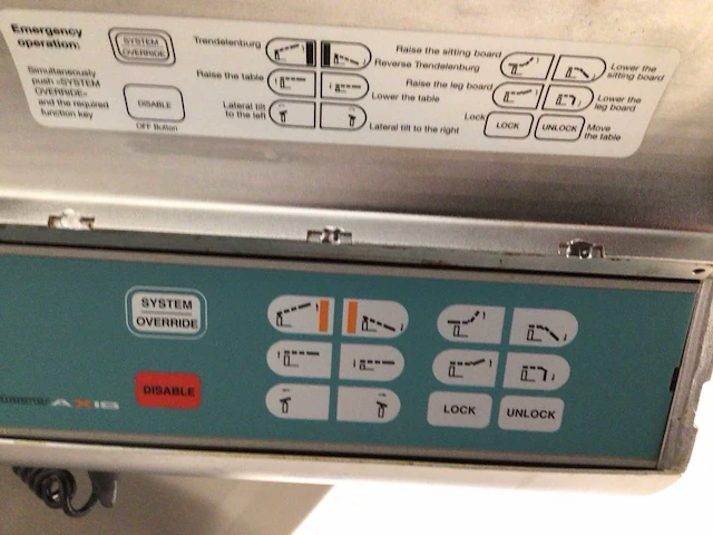 Schaerer axis 600 operatietafel - afbeelding 5 van  7