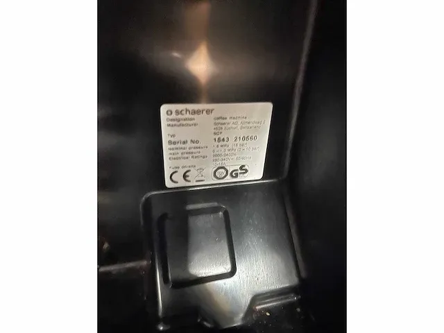 Schaerer coffee prime - koffiemachine met melkkoelkast - afbeelding 19 van  19