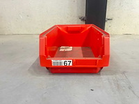 Schäfer - lf532g - magazijnbak met grijpopening 500x300x200mm (80x) - afbeelding 3 van  6