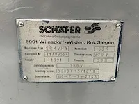 Schäfer - srmvhy, 3000x15/10/8mm - rollenwals, plaatwals - 1991 - afbeelding 15 van  15