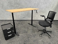 Schaffenburg/ interstuhl - ergonomische zit-sta werkplek 160x80 - afbeelding 1 van  22