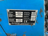 Schäffer 336s wiellader / kniklader - afbeelding 9 van  26