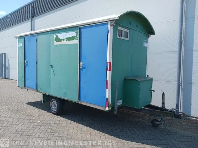 Schaftwagen boehmer, prefab wagenbouw ebh, bouwjaar 2002 - afbeelding 1 van  19