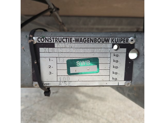 Schaftwagen, kuiper, ase, 2003 - afbeelding 9 van  31