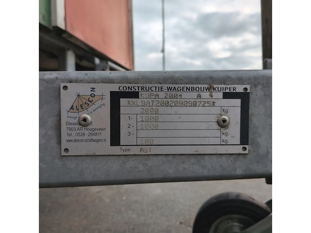 Schaftwagen, kuiper, ast, 2009 - afbeelding 32 van  38