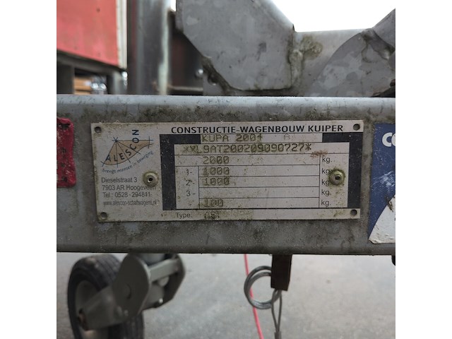 Schaftwagen, kuiper, ast, 2009 - afbeelding 31 van  37