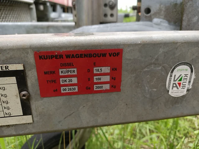 Schaftwagen, kuiper, ast, 2012 - afbeelding 3 van  28